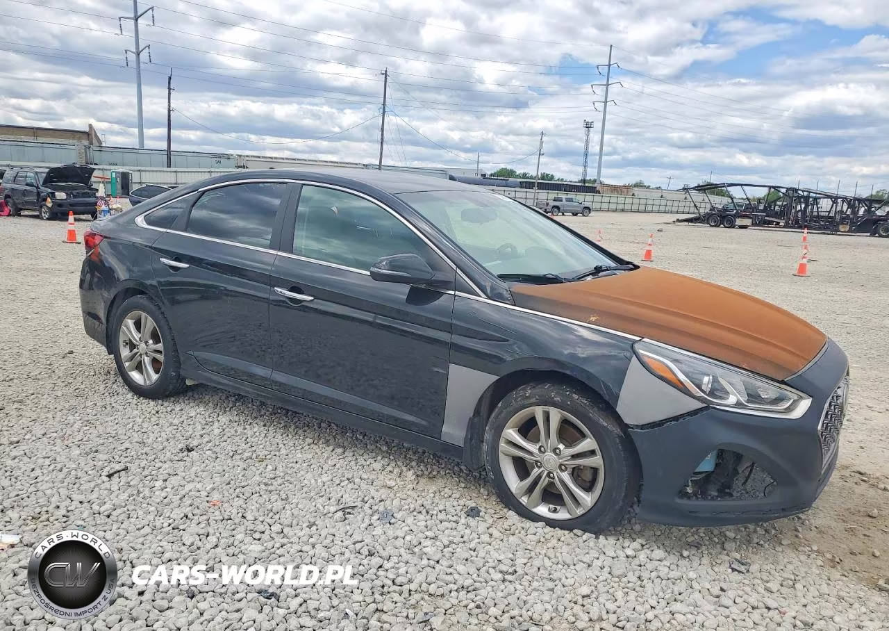 2018 Hyundai Sonata Sel+ VIN:5NPE34AF1JH710990 - 4