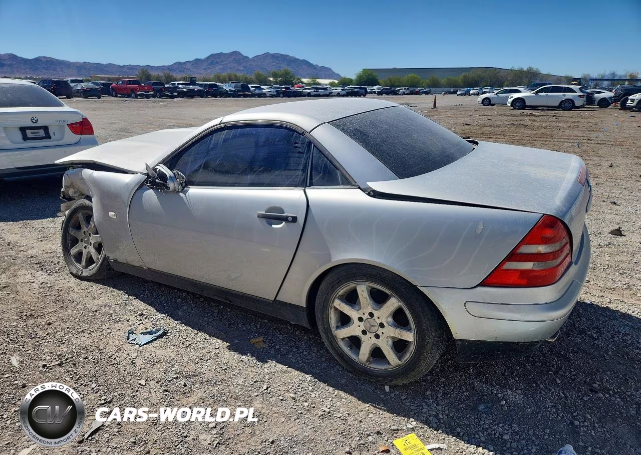 1998 Mercedes-Benz Slk 230 Kompressor VIN:WDBKK47F0WF041883 - 2