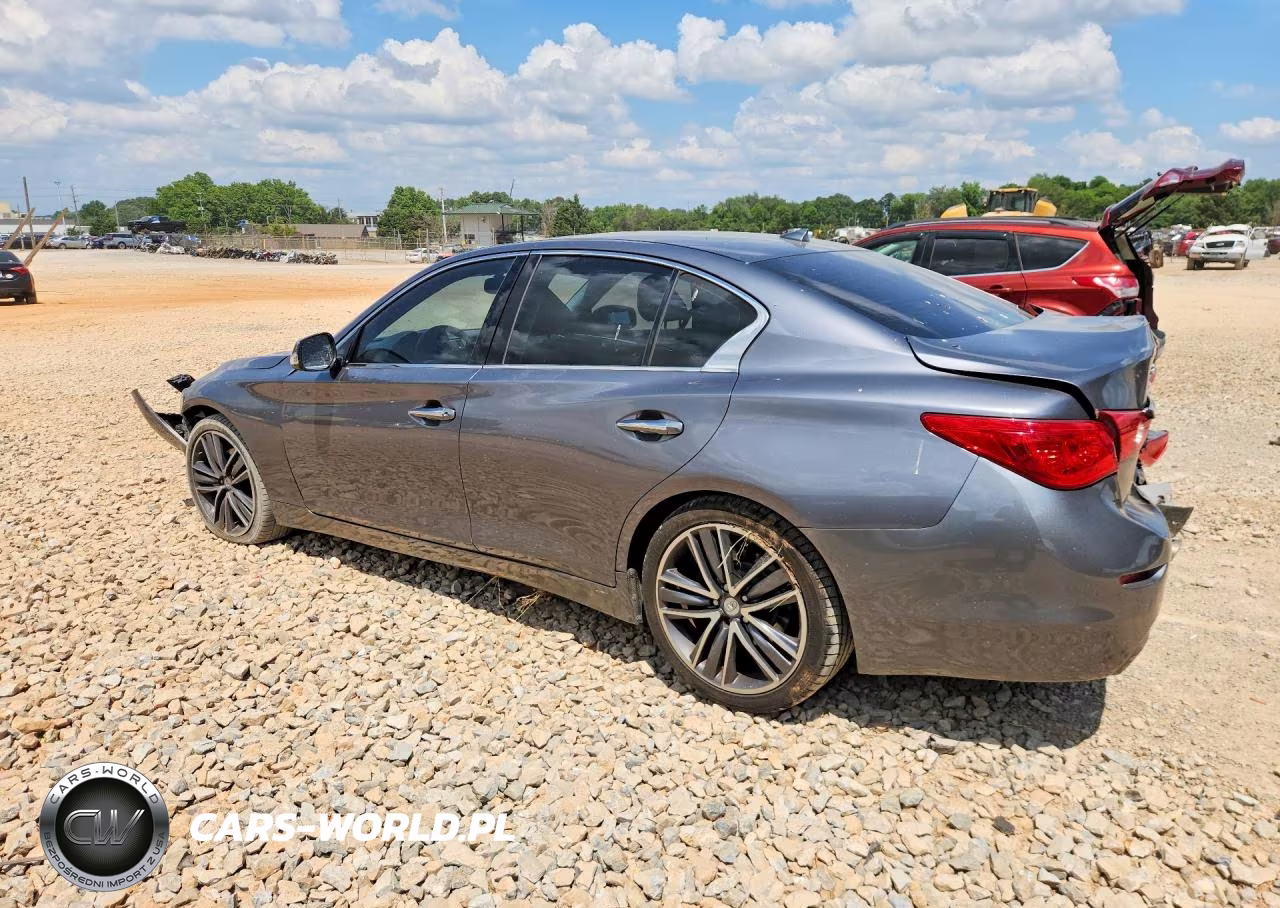 2014 Infiniti Q50 Premium VIN:JN1BV7AP7EM691805 - 2