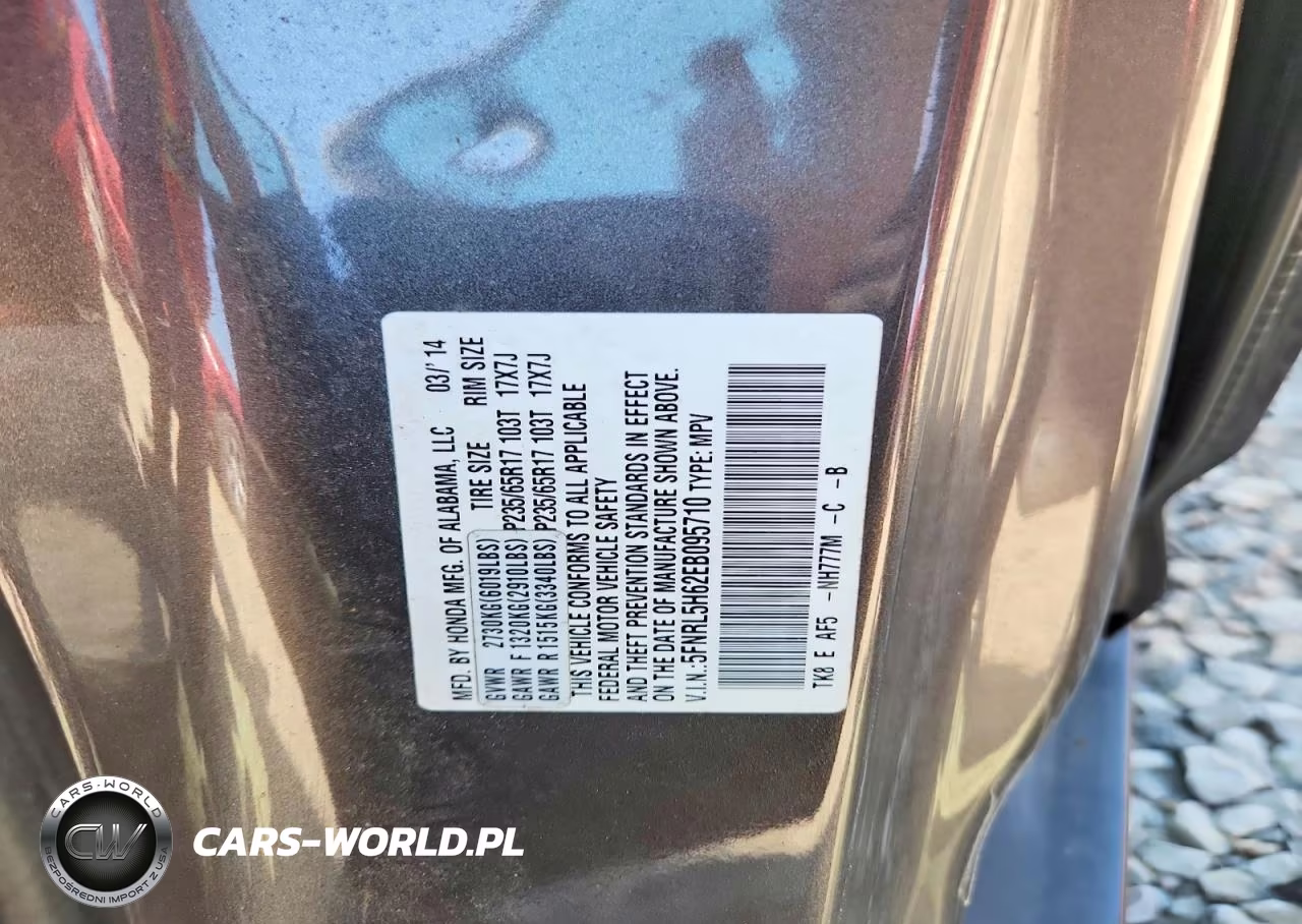 2014 Honda Odyssey Exl VIN:5FNRL5H62EB095710 - 13