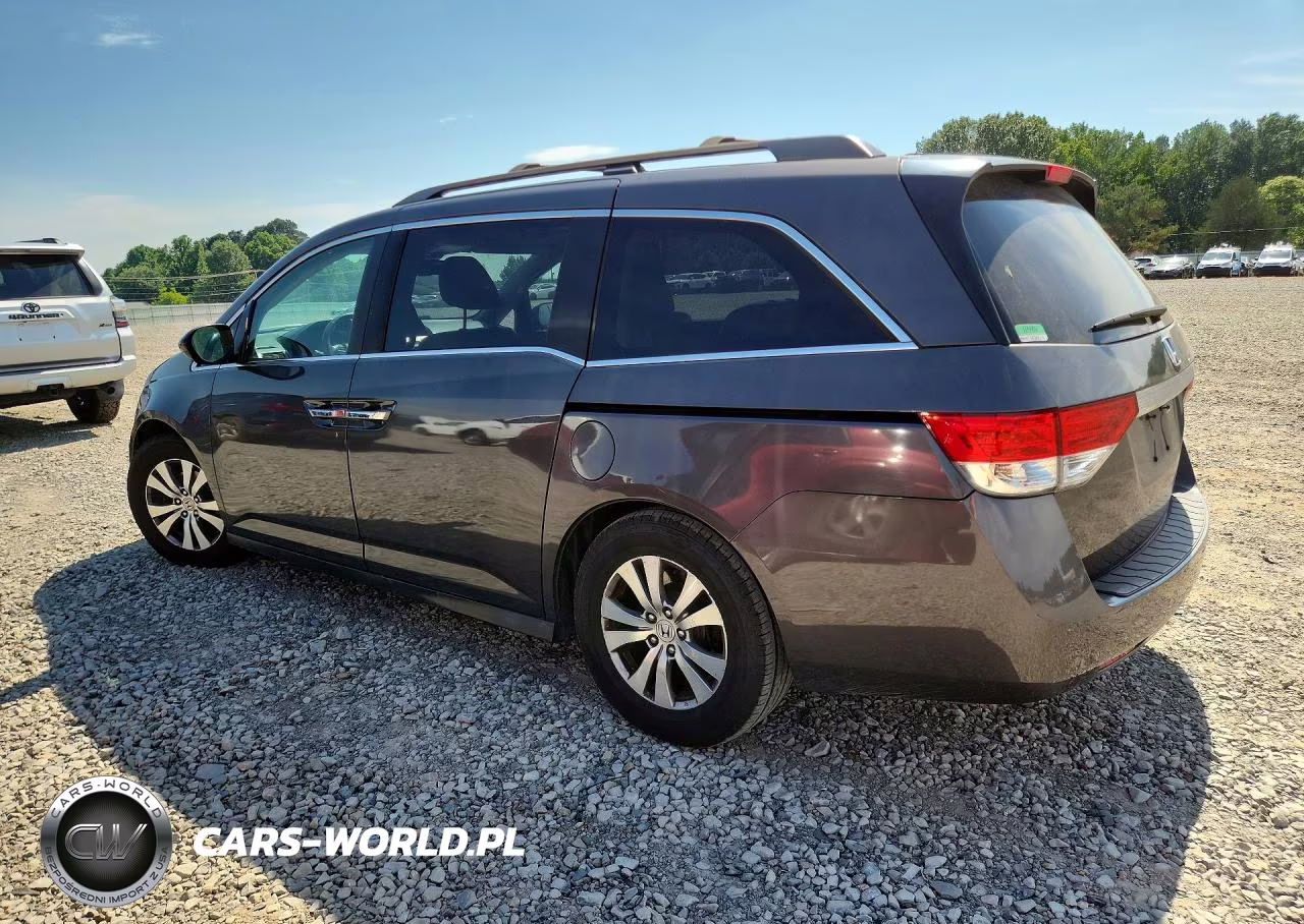 2014 Honda Odyssey Exl VIN:5FNRL5H62EB095710 - 2