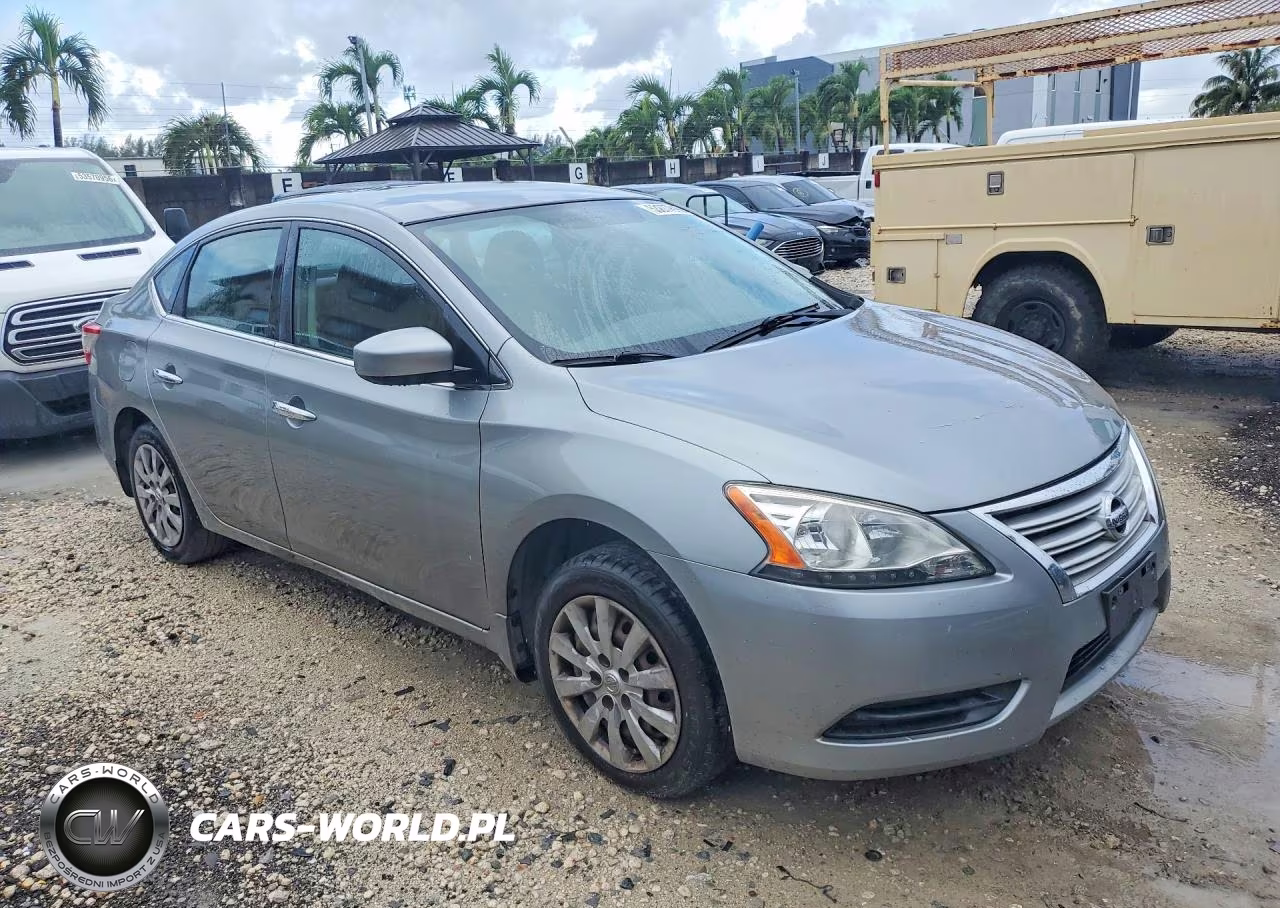 2014 Nissan Sentra Sv VIN:3N1AB7AP6EY257165 - 4