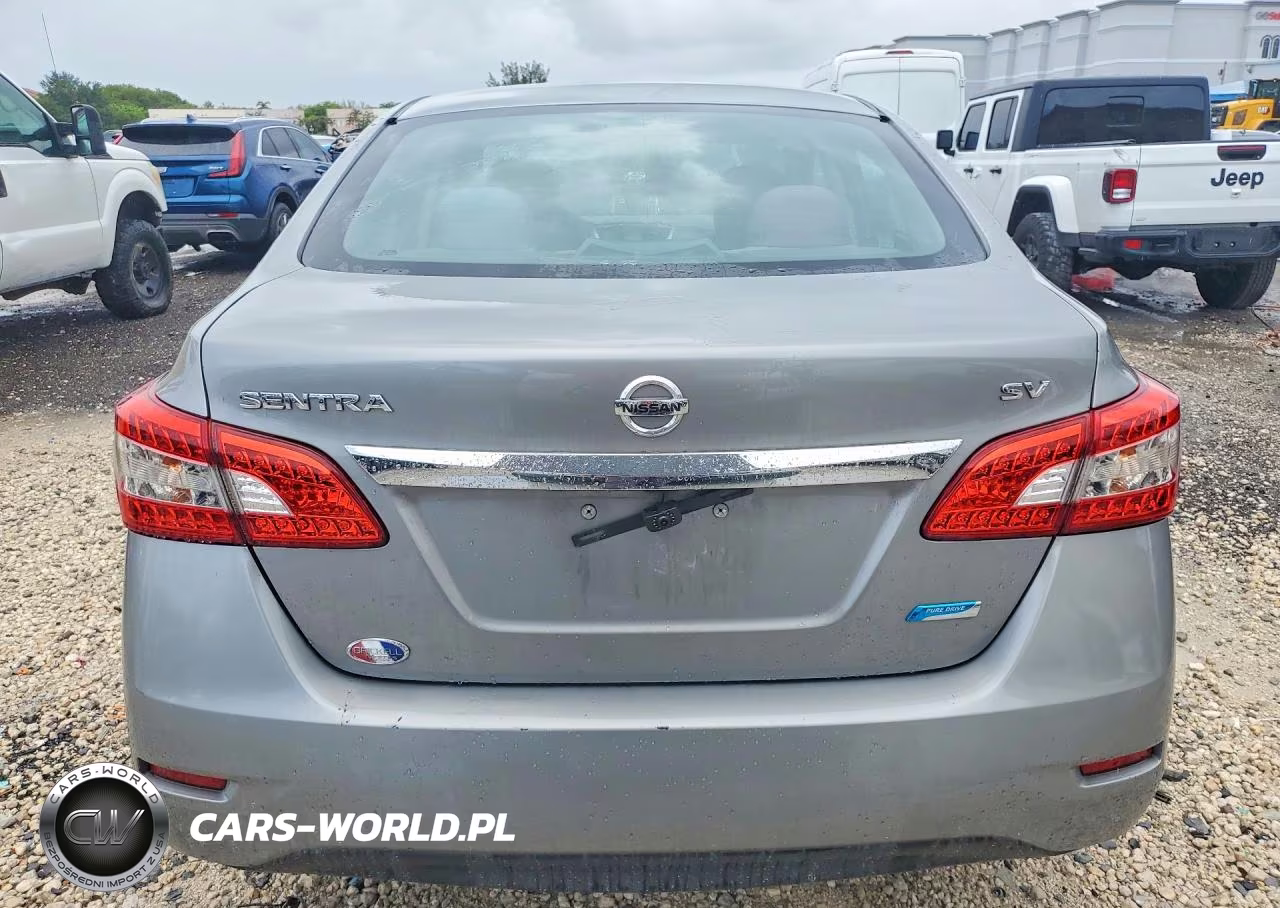 2014 Nissan Sentra Sv VIN:3N1AB7AP6EY257165 - 6
