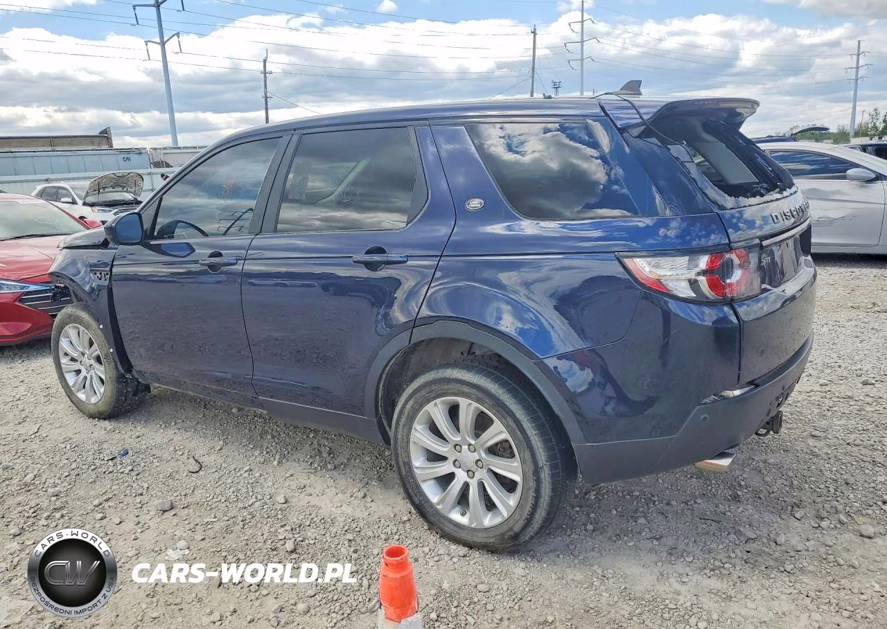 2016 Land Rover Discovery Sport Se VIN:SALCP2BG7GH569320 - 2