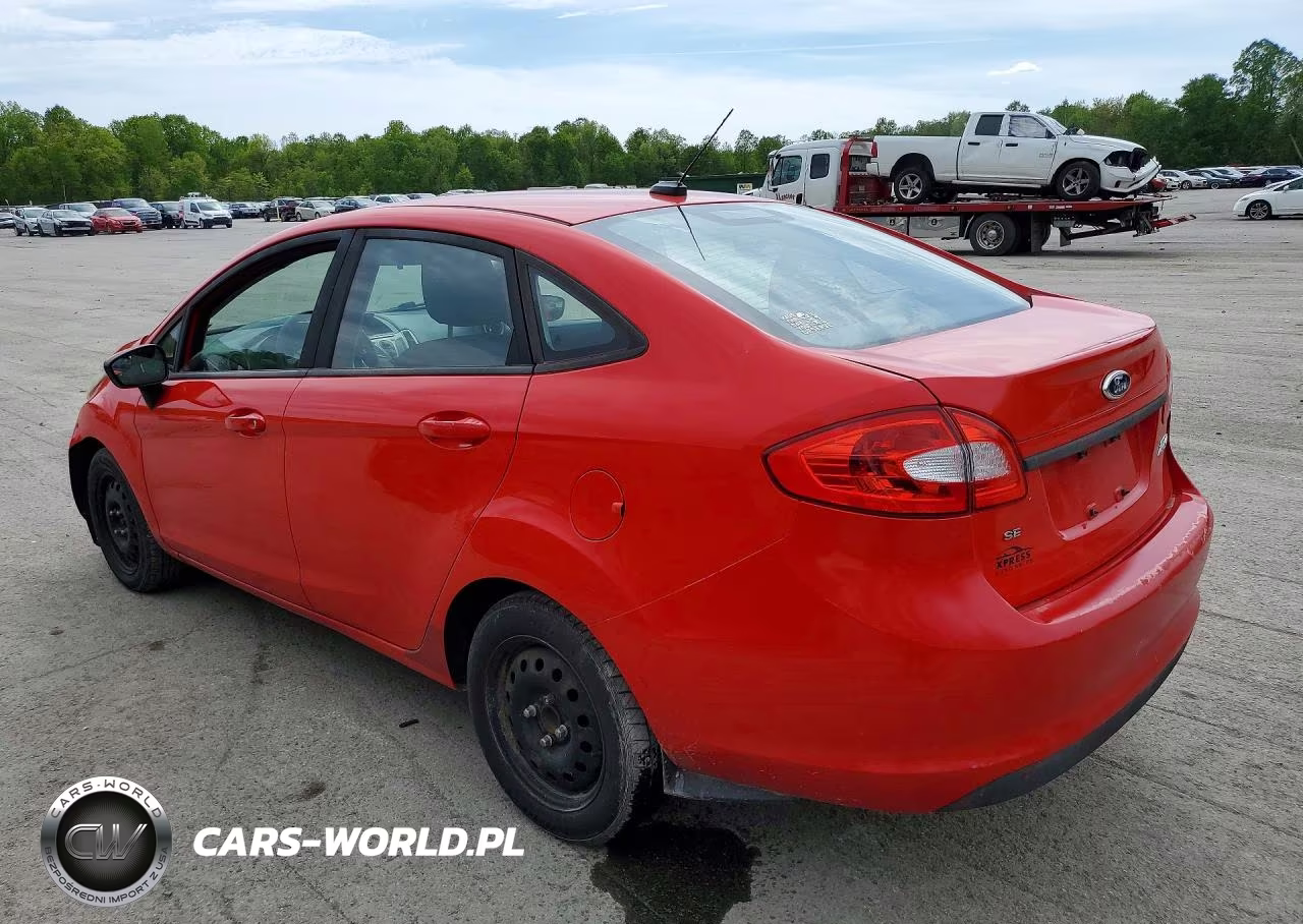 2012 Ford Fiesta Se VIN:3FADP4BJ0CM129132 - 2
