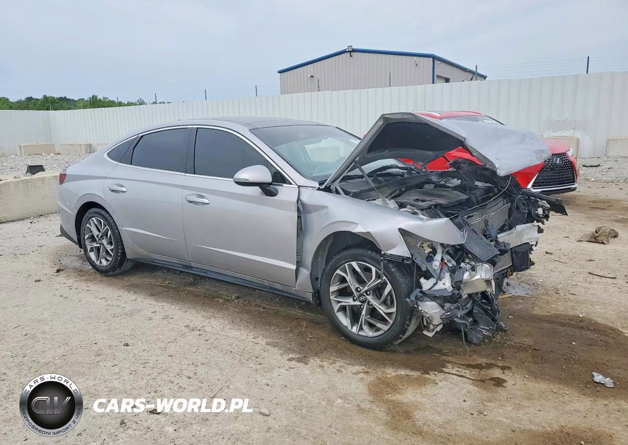 2023 Hyundai Sonata Sel VIN:KMHL14JA4PA302383 - 4