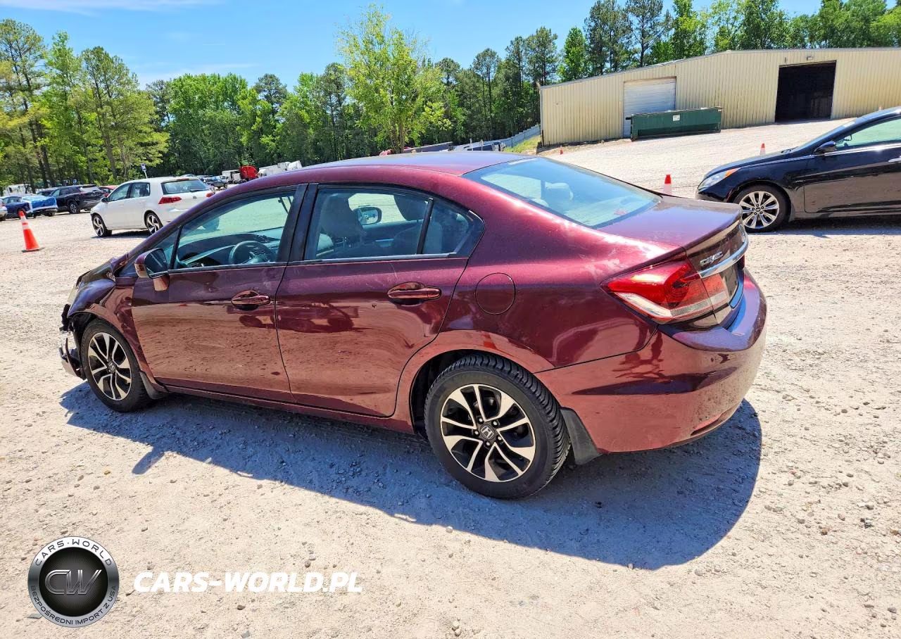2015 Honda Civic Ex VIN:19XFB2F89FE219701 - 2