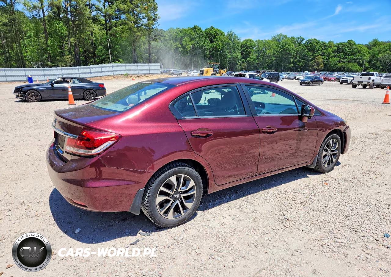 2015 Honda Civic Ex VIN:19XFB2F89FE219701 - 3