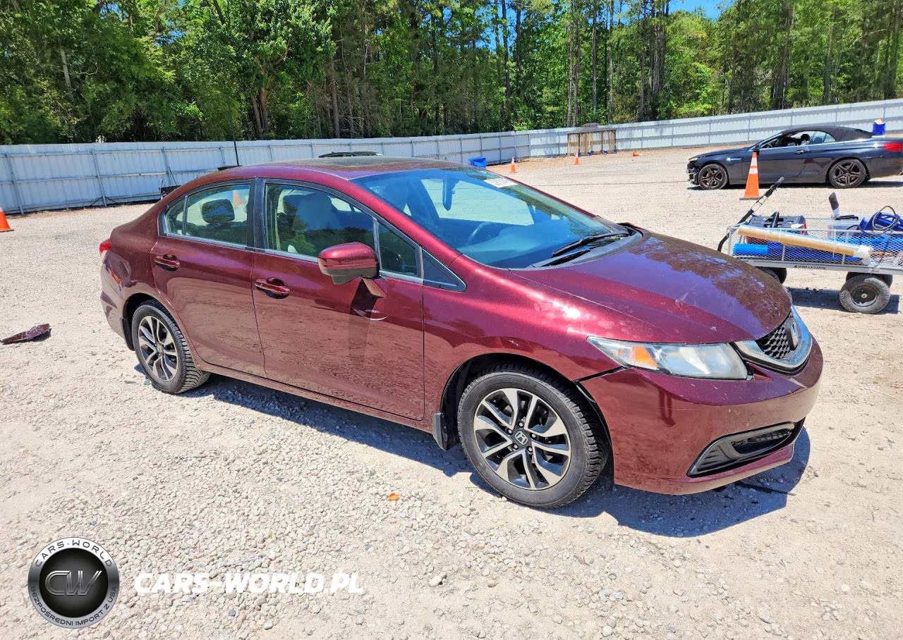 2015 Honda Civic Ex VIN:19XFB2F89FE219701 - 4