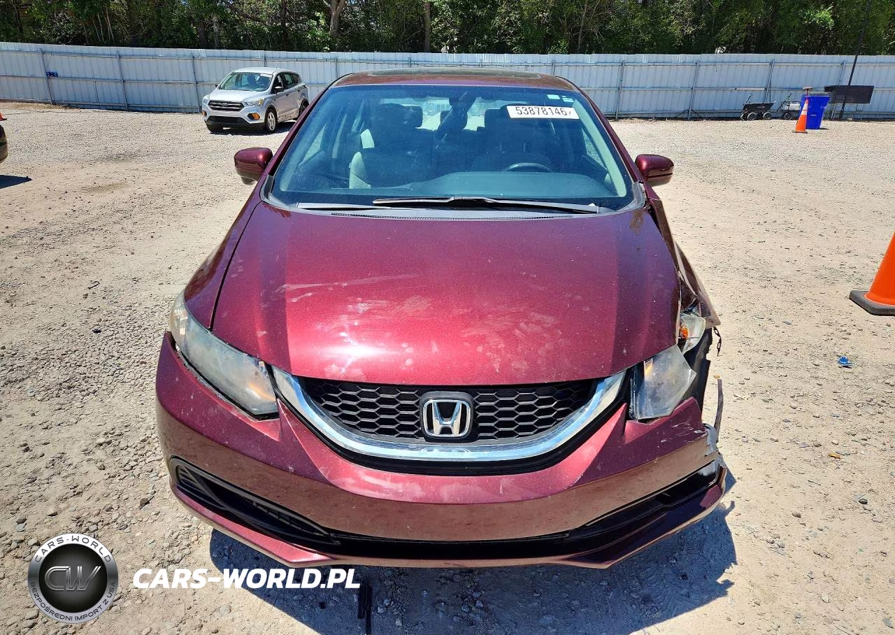 2015 Honda Civic Ex VIN:19XFB2F89FE219701 - 5