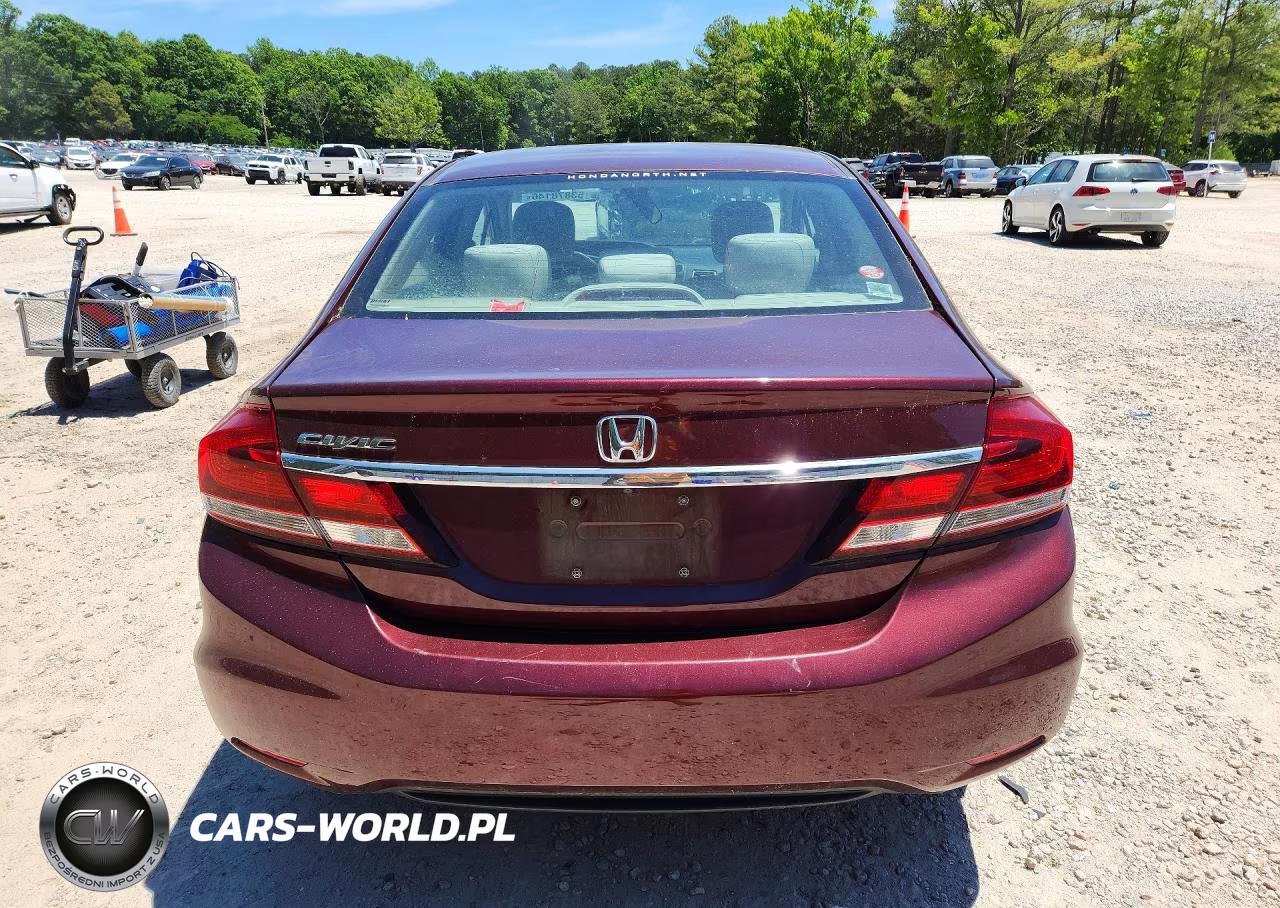 2015 Honda Civic Ex VIN:19XFB2F89FE219701 - 6