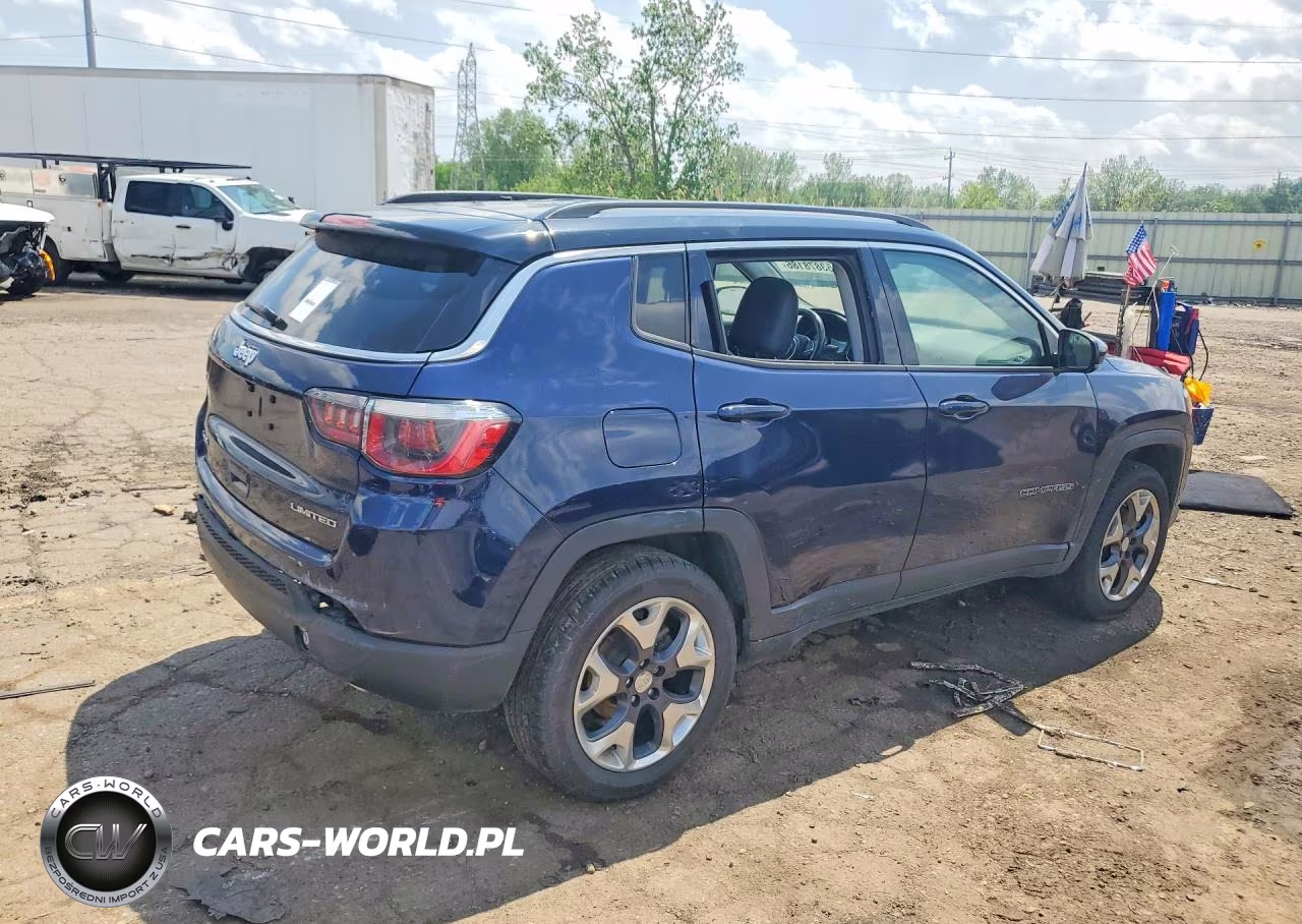 2018 Jeep Compass Limited VIN:3C4NJDCB0JT349283 - 3
