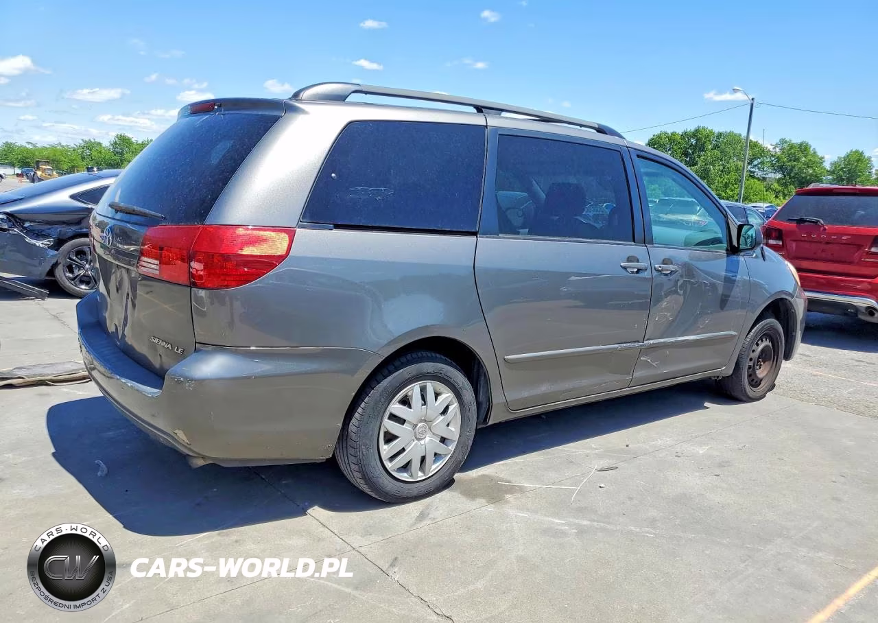 2004 Toyota Sienna Le 8 Passenger VIN:5TDZA23C54S166622 - 3