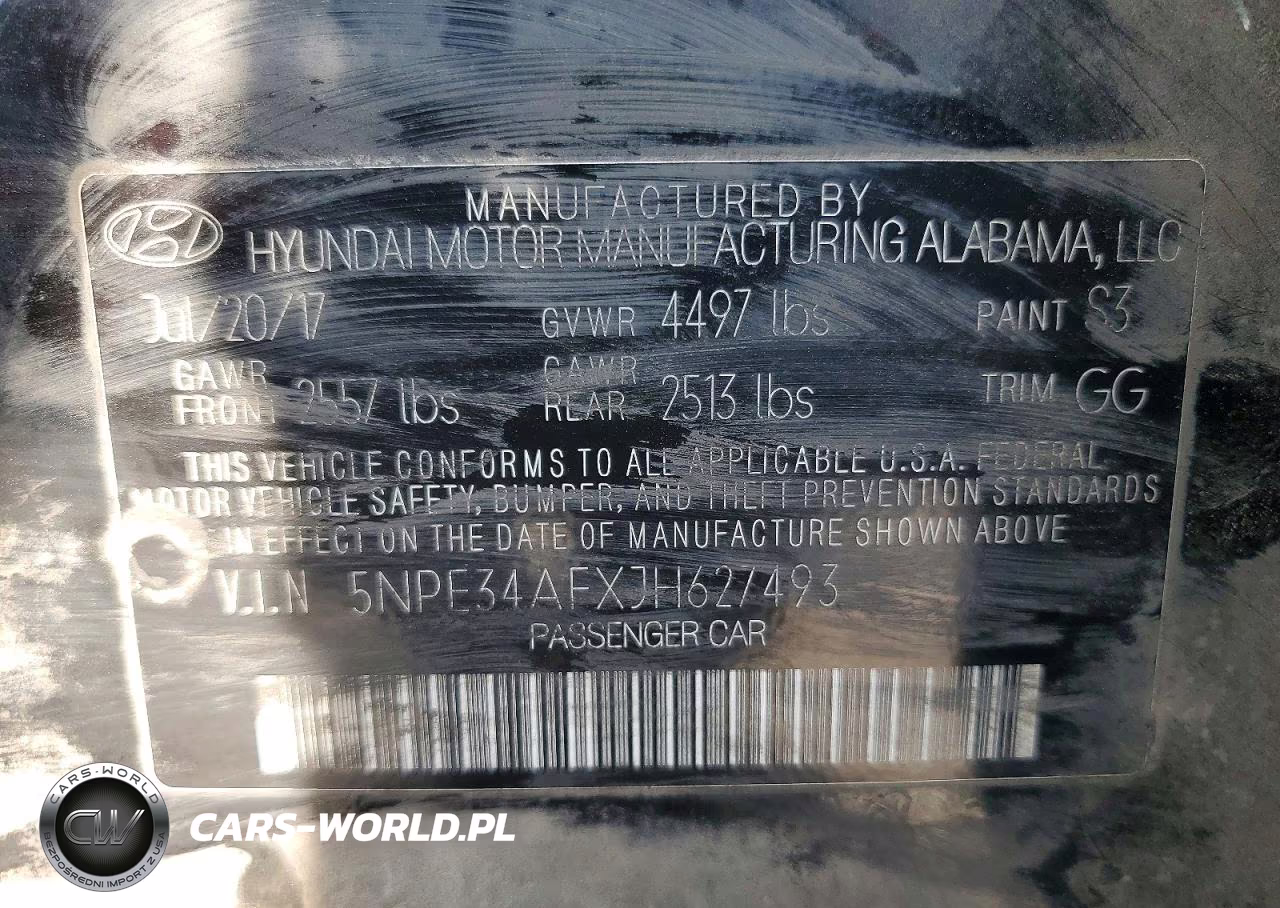 2018 Hyundai Sonata Sel VIN:5NPE34AFXJH627493 - 13