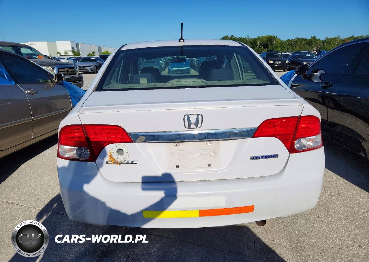 2010 Honda Civic Hybrid VIN:JHMFA3F2XAS007866 - 6