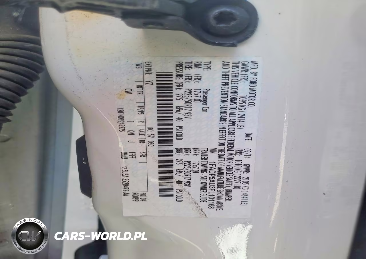 2015 Ford C-Max Se VIN:1FADP5AU3FL101168 - 12