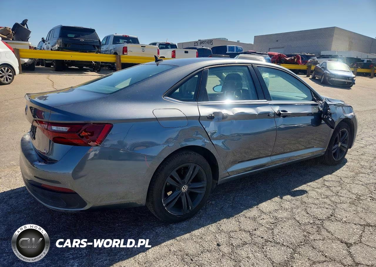 2022 Volkswagen Jetta Se VIN:3VW7M7BU0NM023758 - 3