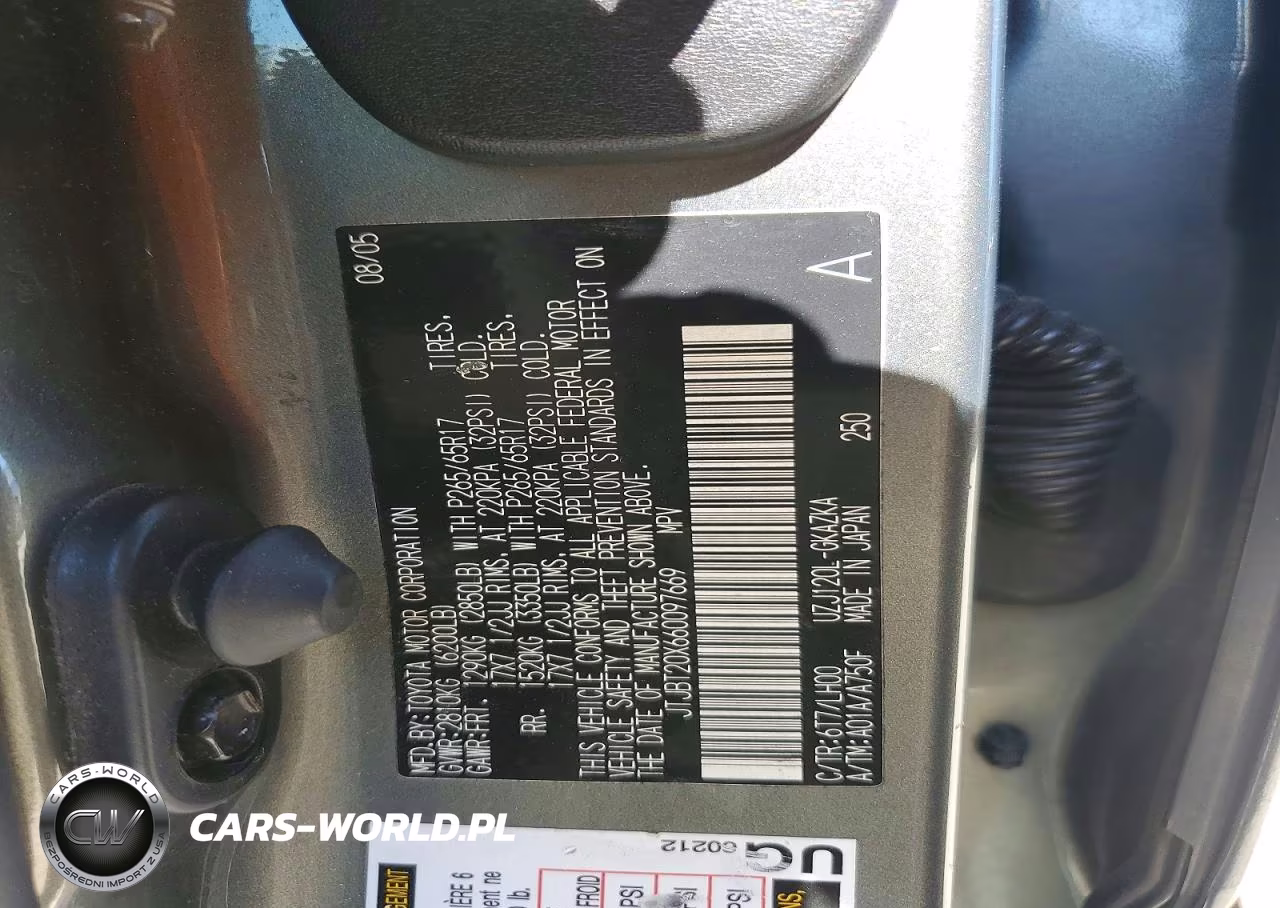 2006 Lexus Gx 470 VIN:JTJBT20X660097669 - 13