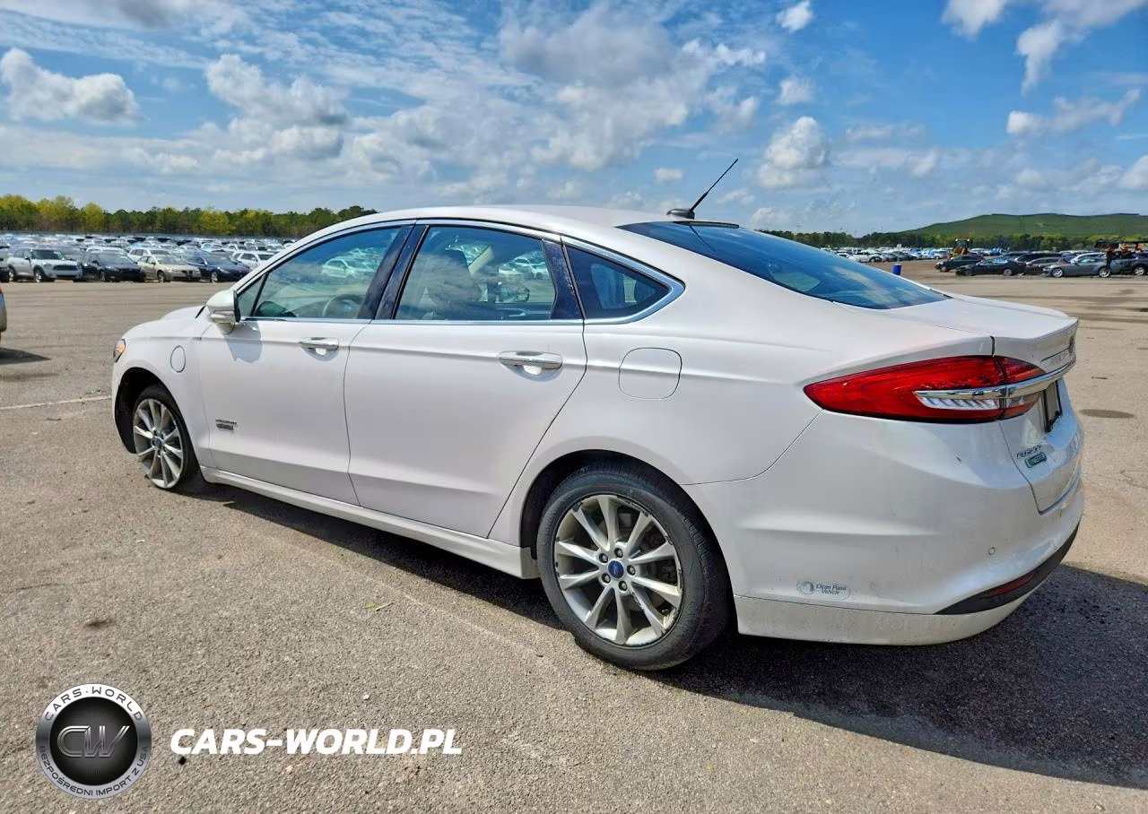 2017 Ford Fusion Se Phev VIN:3FA6P0PU8HR376929 - 2