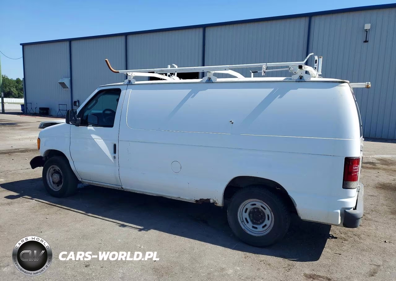 2005 Ford E150 Delivery Van VIN:1FTRE14WX5HA58039 - 2