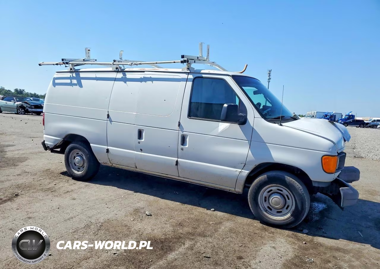 2005 Ford E150 Delivery Van VIN:1FTRE14WX5HA58039 - 4