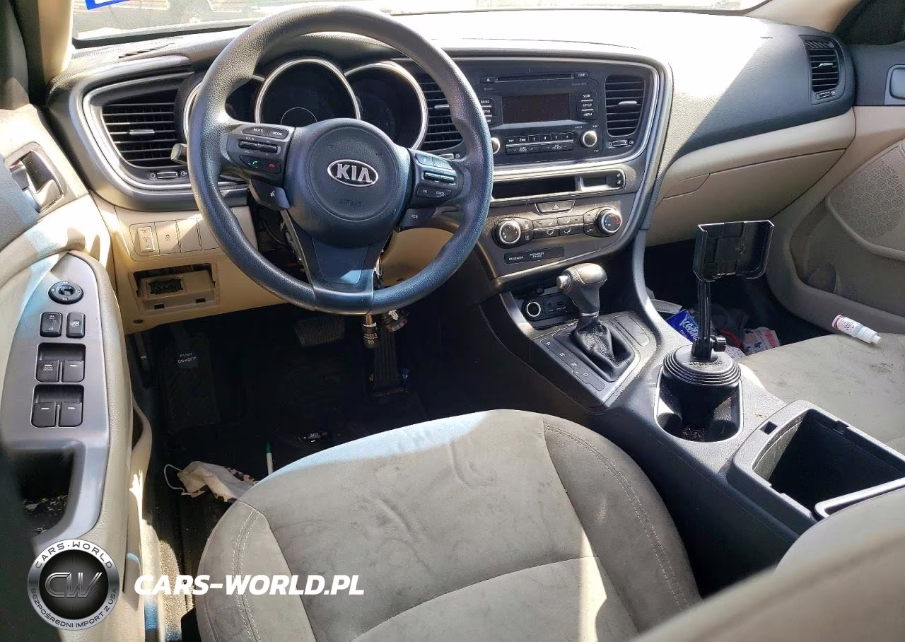 2015 Kia Optima Lx VIN:5XXGM4A72FG457177 - 8