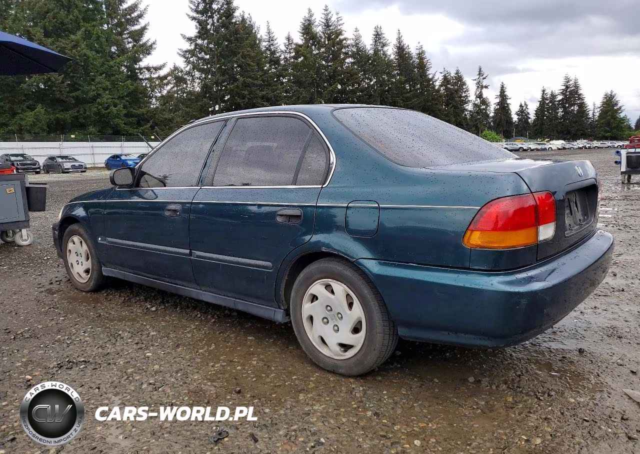 1997 Honda Civic Lx VIN:JHMEJ6577VS013866 - 2