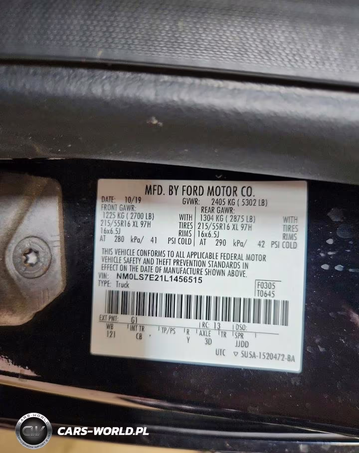 2020 Ford Transit Connect Xl VIN:NM0LS7E21L1456515 - 13
