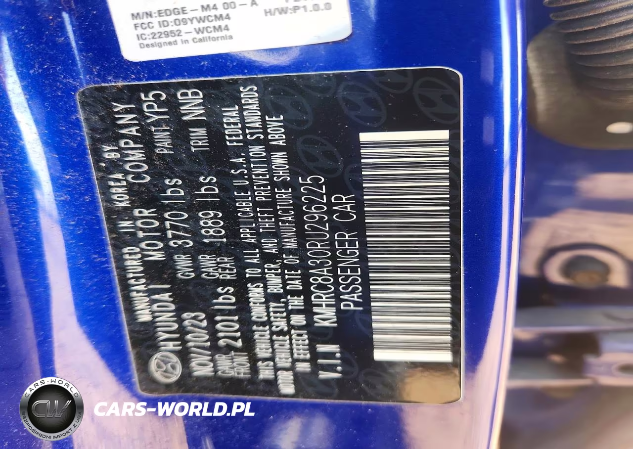 2024 Hyundai Venue Limited VIN:KMHRC8A30RU296225 - 14