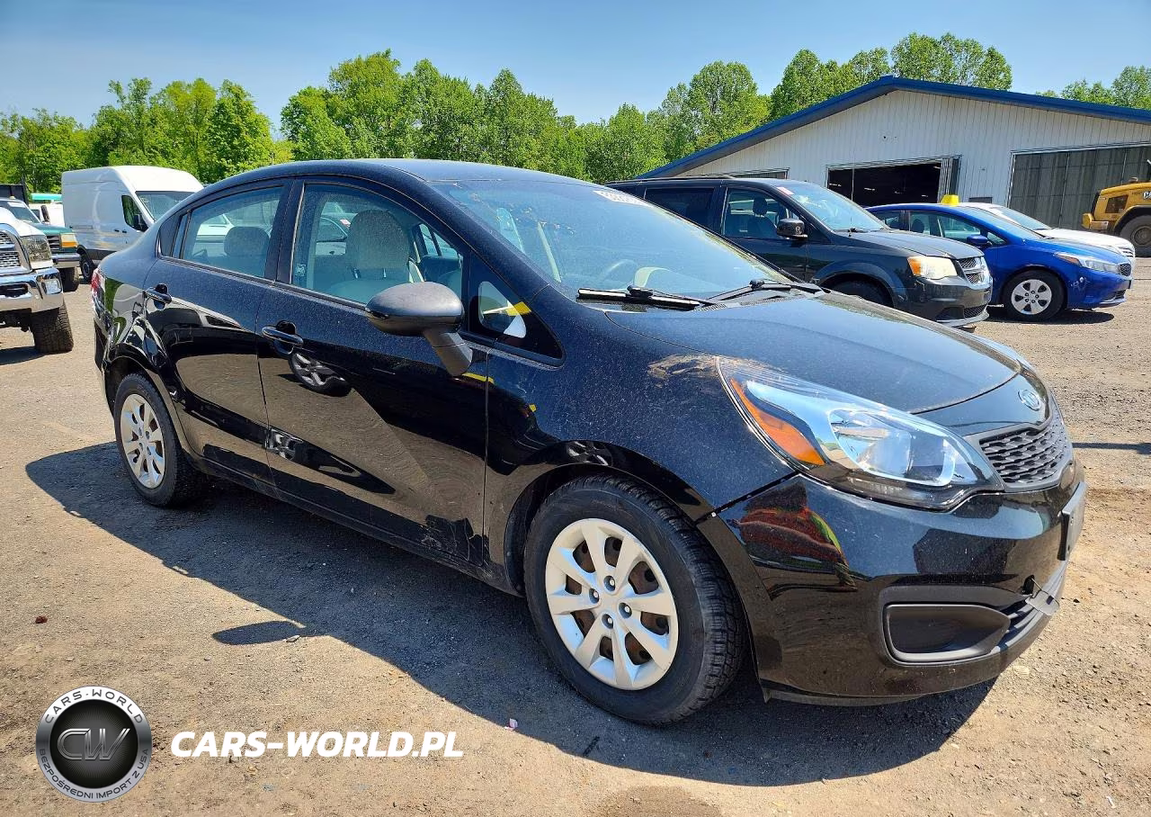 2013 Kia Rio Lx VIN:KNADM4A34D6268099 - 4