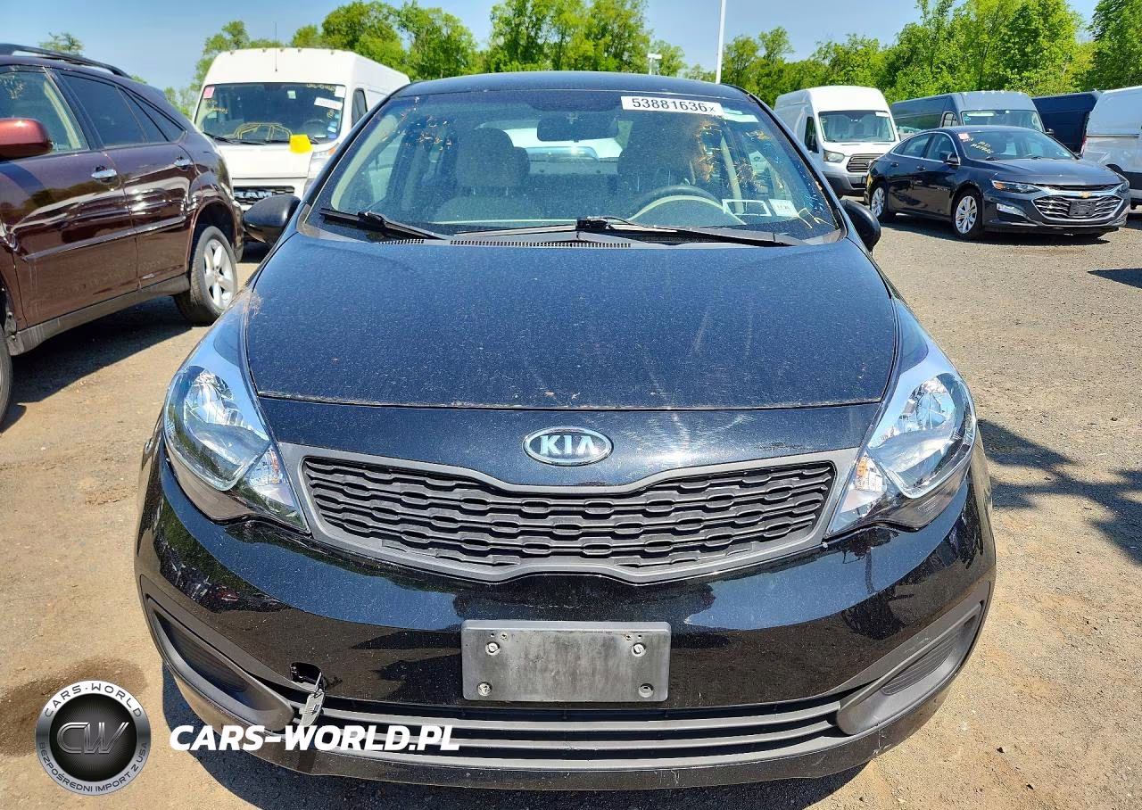 2013 Kia Rio Lx VIN:KNADM4A34D6268099 - 5