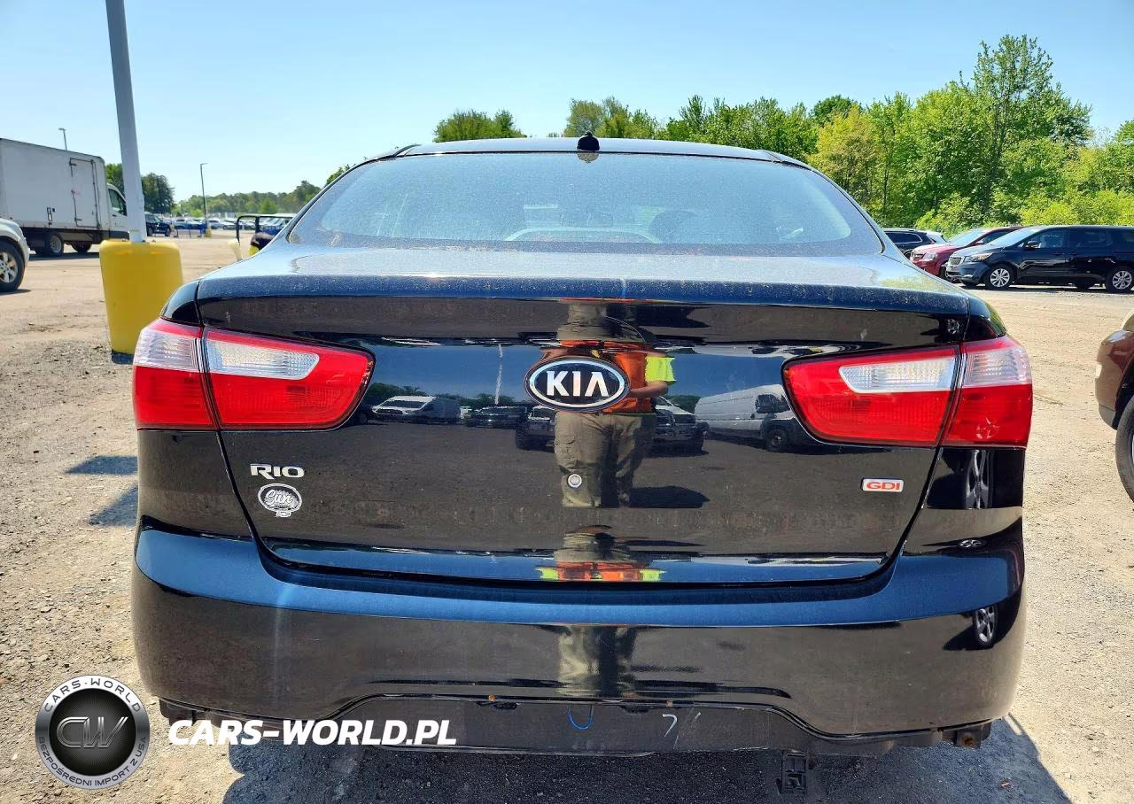 2013 Kia Rio Lx VIN:KNADM4A34D6268099 - 6
