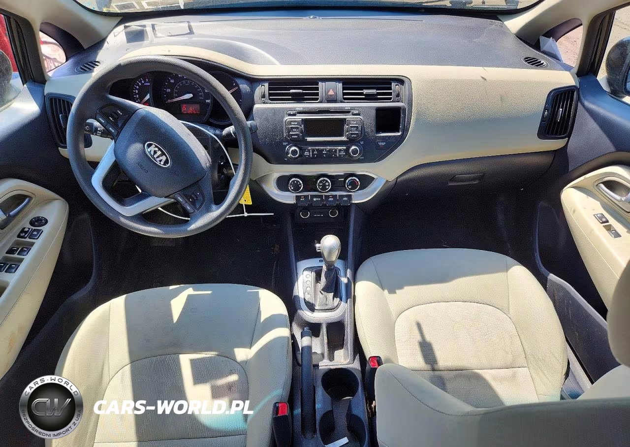 2013 Kia Rio Lx VIN:KNADM4A34D6268099 - 8