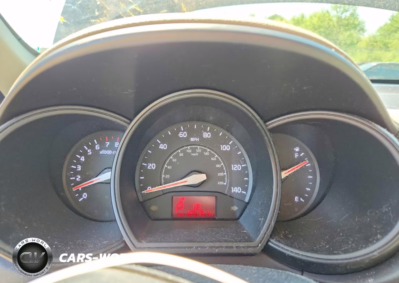 2013 Kia Rio Lx VIN:KNADM4A34D6268099 - 9