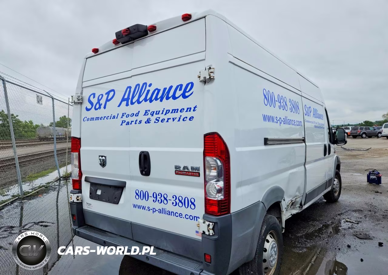 2018 Ram Promaster 2500 2500 High VIN:3C6TRVDG3JE141653 - 3