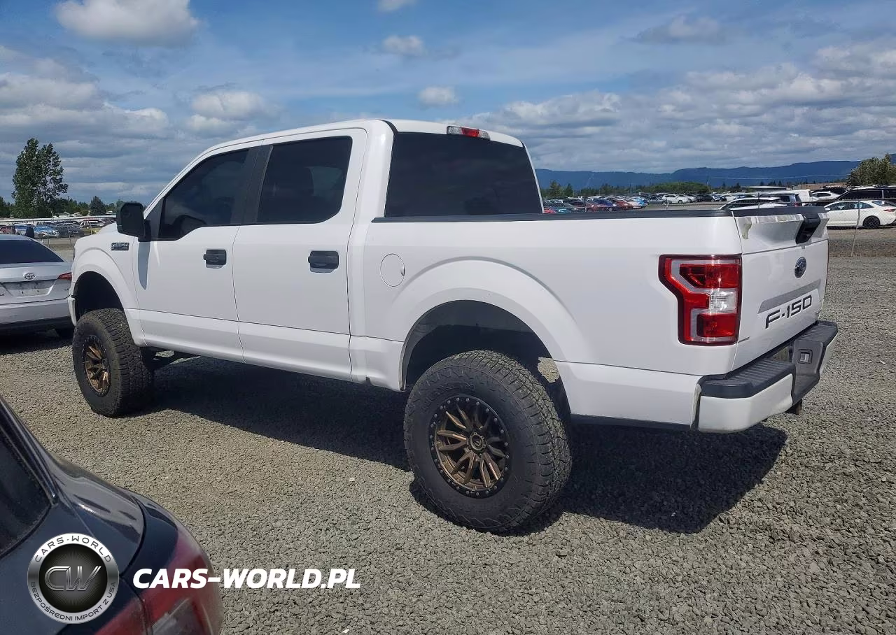 2018 Ford F150 Supercrew VIN:1FTEW1CP8JKC35044 - 2