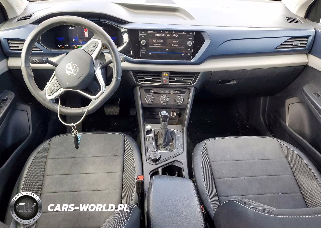 2022 Volkswagen Taos Se VIN:3VVWX7B28NM046193 - 8