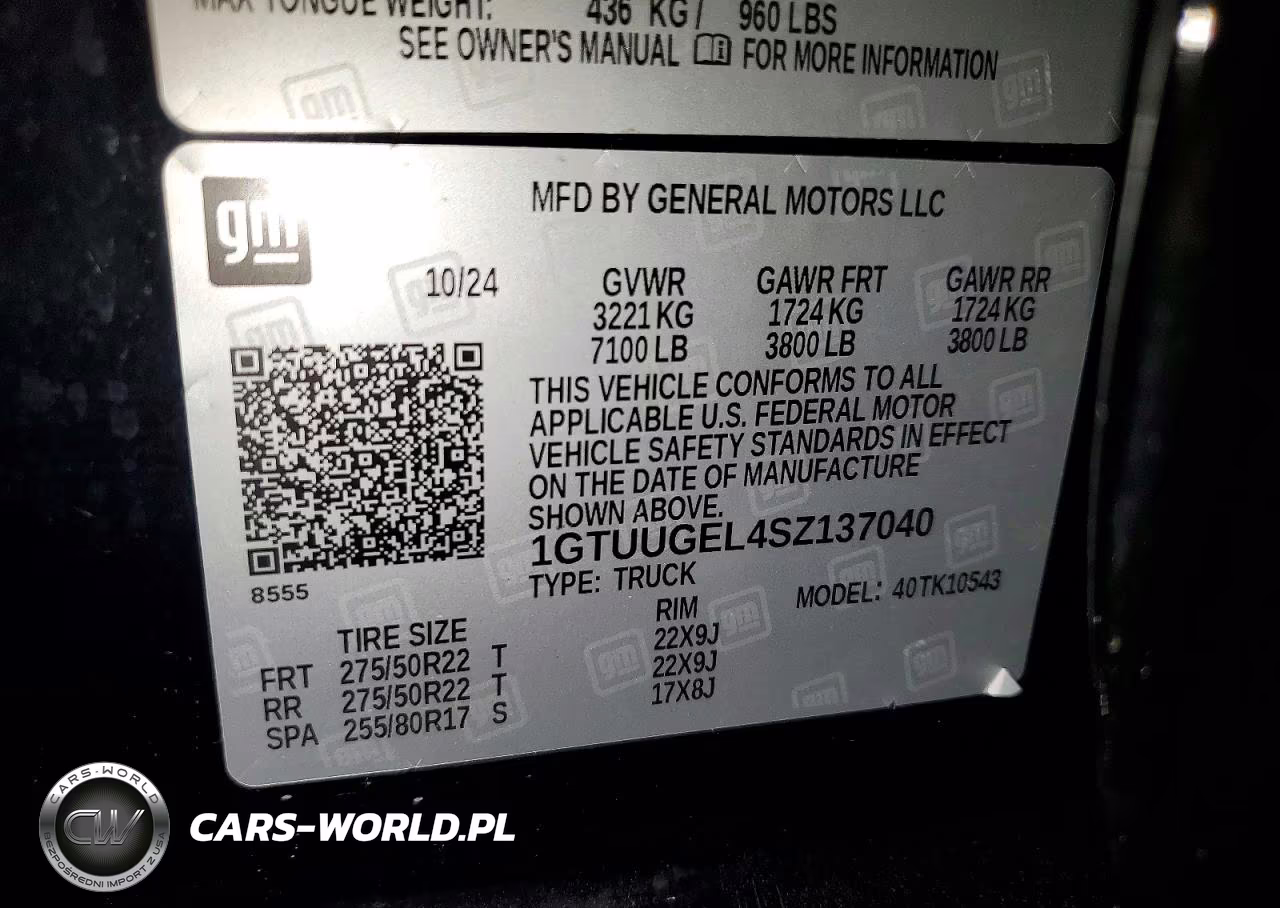 2025 GMC Sierra K1500 Denali VIN:1GTUUGEL4SZ137040 - 13