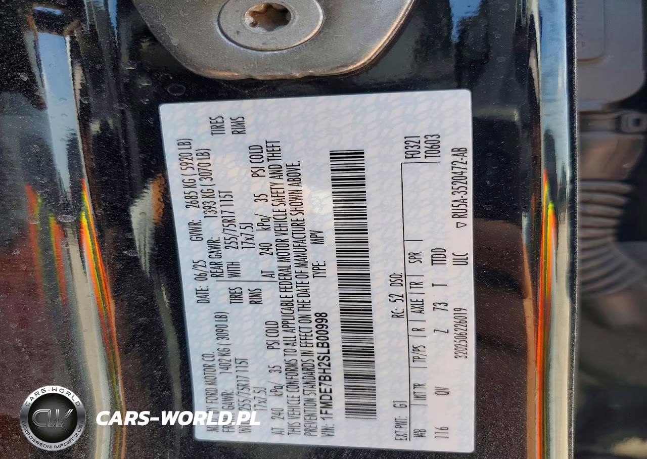 2025 Ford Bronco Big Bend VIN:1FMDE7BH2SLB00998 - 13