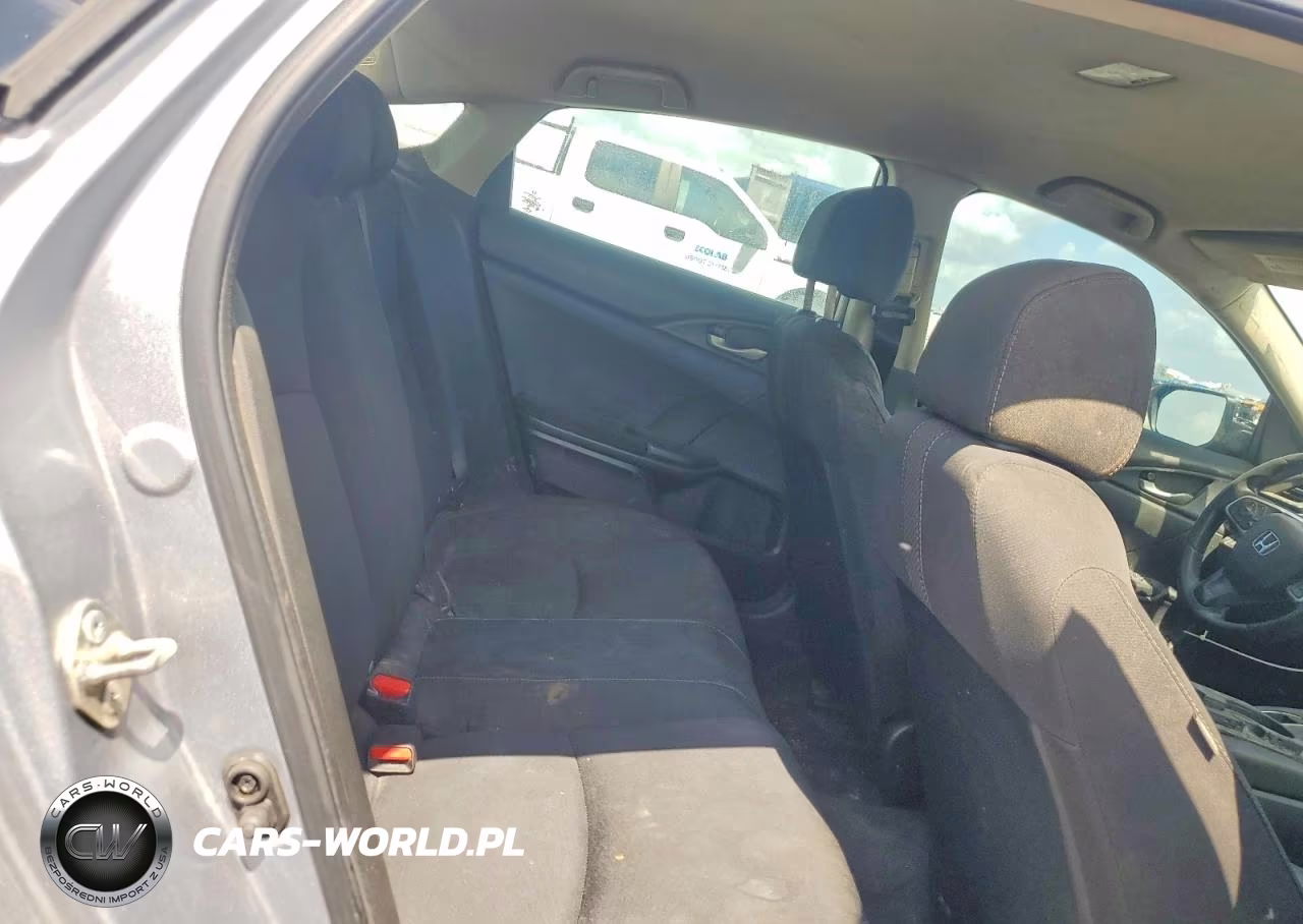 2019 Honda Civic Lx VIN:19XFC2E64KE042515 - 10