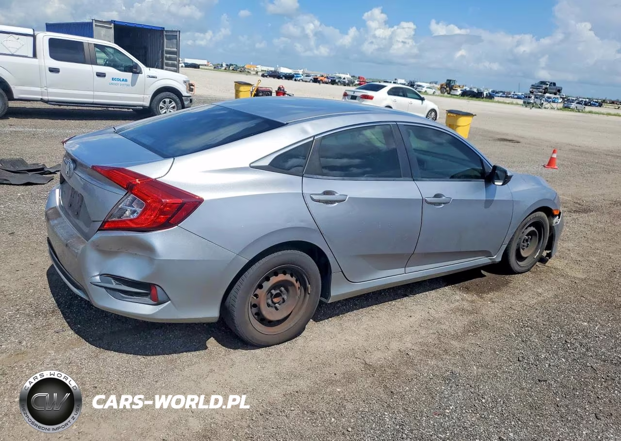 2019 Honda Civic Lx VIN:19XFC2E64KE042515 - 3