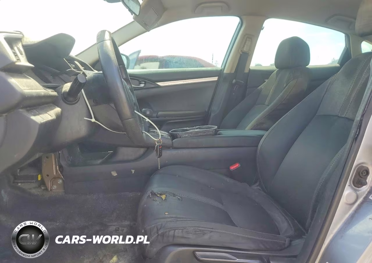 2019 Honda Civic Lx VIN:19XFC2E64KE042515 - 7