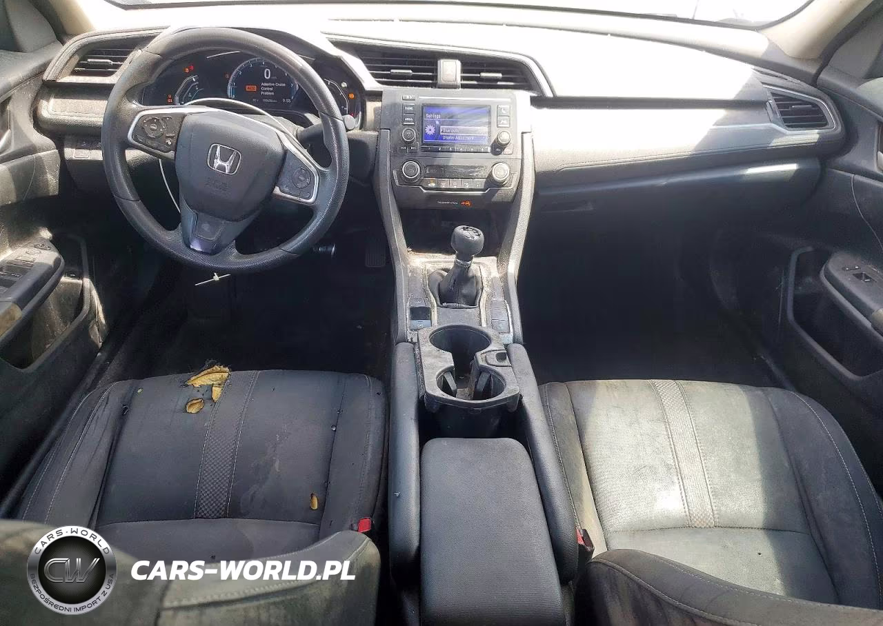 2019 Honda Civic Lx VIN:19XFC2E64KE042515 - 8