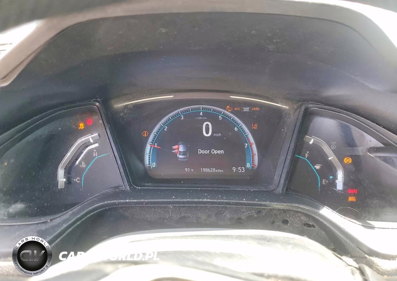 2019 Honda Civic Lx VIN:19XFC2E64KE042515 - 9