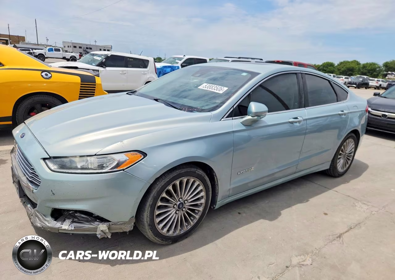 2013 Ford Fusion Titanium Hev – zdjęcie 1 z 12