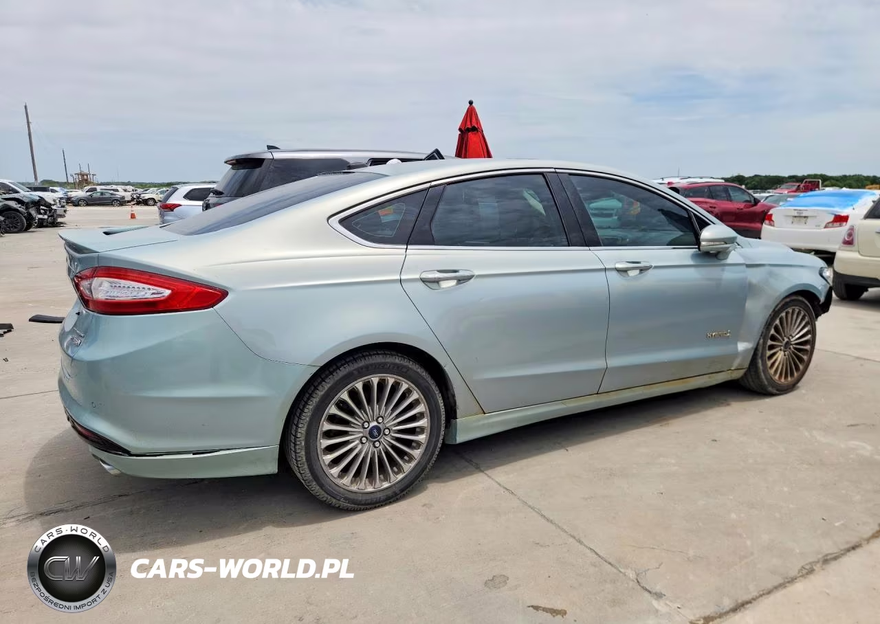 2013 Ford Fusion Titanium Hev VIN:3FA6P0RU1DR323450 - 3