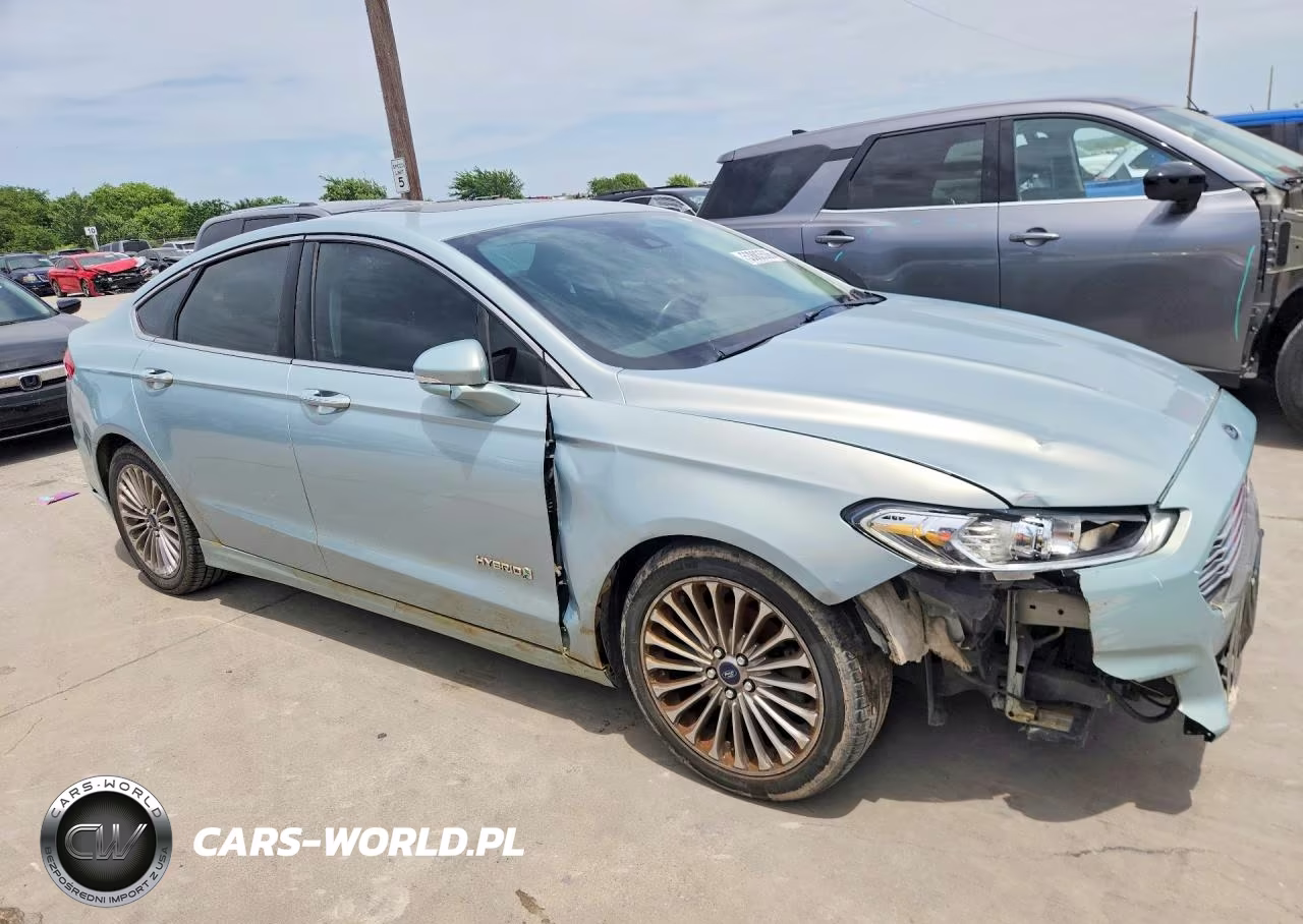2013 Ford Fusion Titanium Hev VIN:3FA6P0RU1DR323450 - 4