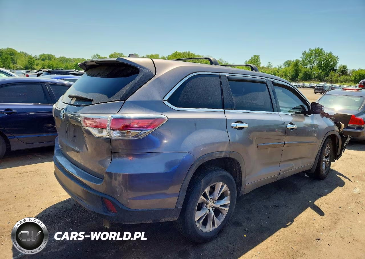 2014 Toyota Highlander Le Plus VIN:5TDBKRFH7ES048023 - 3