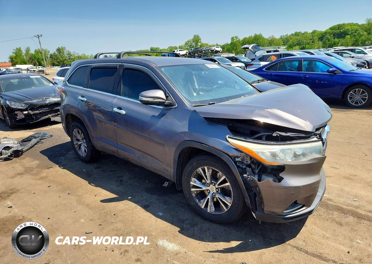 2014 Toyota Highlander Le Plus VIN:5TDBKRFH7ES048023 - 4