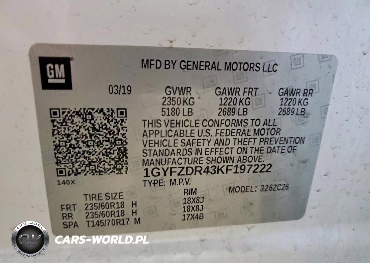 2019 Cadillac Xt4 Premium Luxury VIN:1GYFZDR43KF197222 - 13